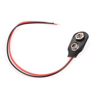 Conector 10cm Batería 9V - Bowtech